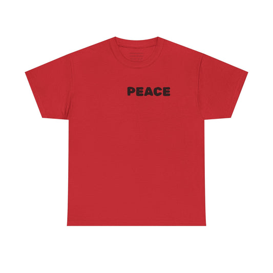 PEACE T-Shirt — 'Be With You' Minimalist Message Tee Printify