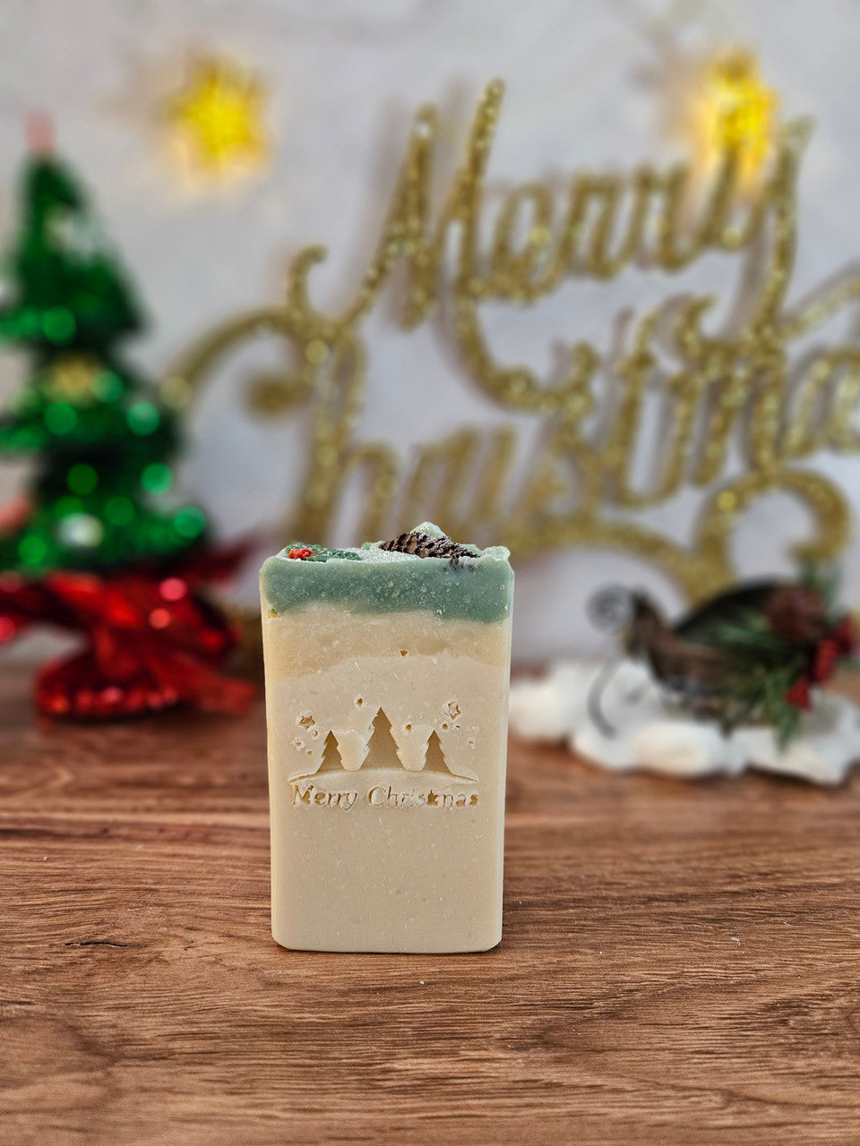 Frosted Pinecones Artisan Soap Butterfly Bliss Naturals Soap Co