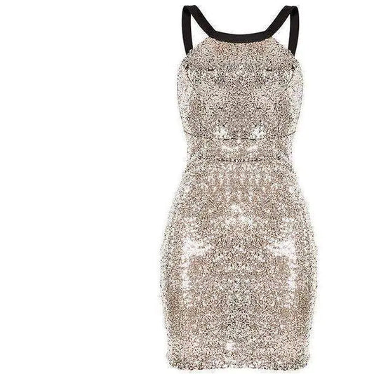 Sexy Backless Halter Neck Party Dress for Women Trendy Attic Store01
