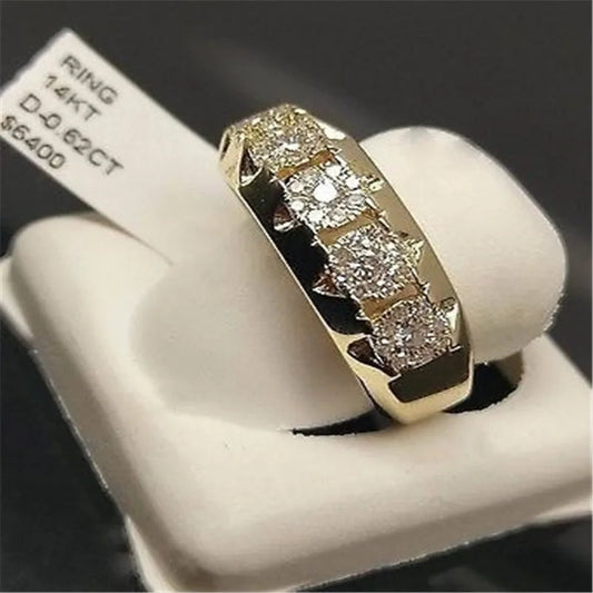 14k Gold Diamond Ring Peridot Gemstone ANOINTED_ADORNED