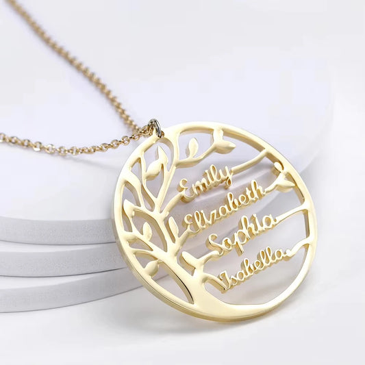Family Tree Custom Necklace
