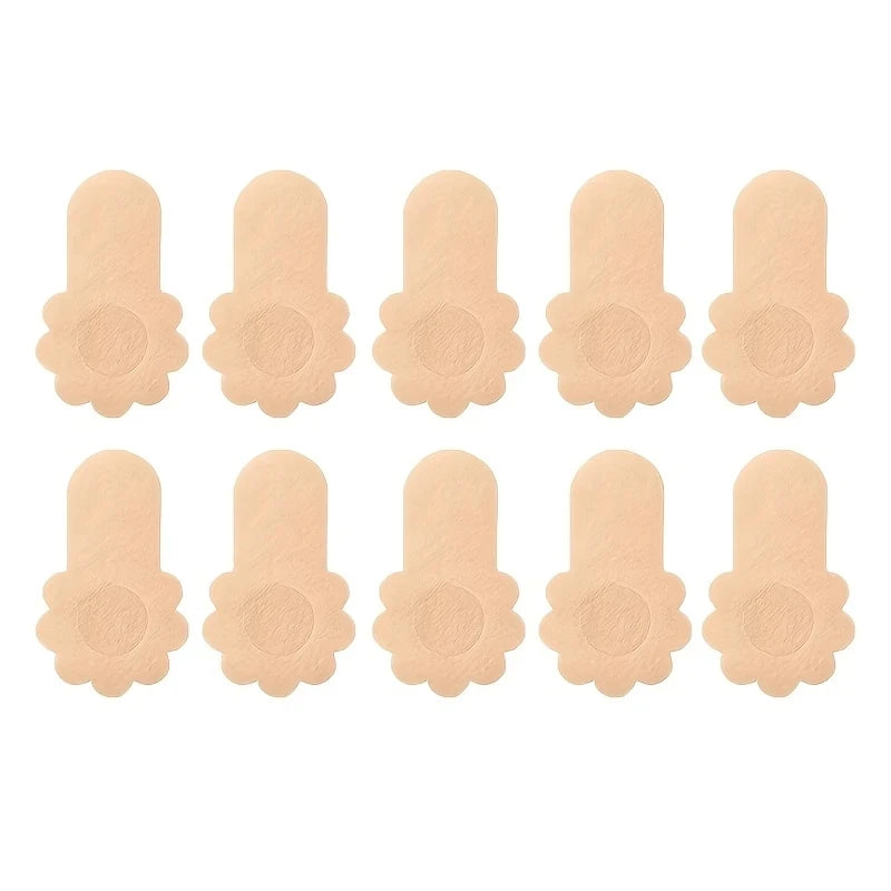 Nipple Covers Disposable Breast Pasties Adhesive Bras  Invisible Self-Adhesive Strapless Push-Up Bras for Women ANOINTED_ADORNED