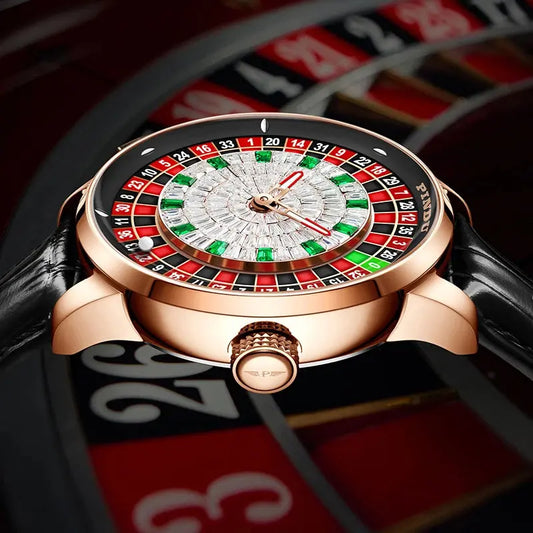 PINDU Men's Skeleton Automatic Watch - NH35A Sapphire Crystal ANOINTED_ADORNED