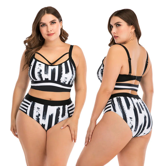 Plus Size Bikini Swimwear for Women — Curves & Confidence Trendy Attic Store01